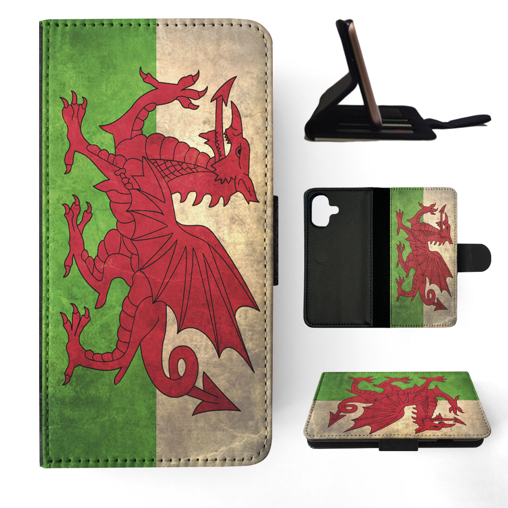 FLIP CASE FOR APPLE IPHONE|WALES COUNTRY FLAG - Foto 21 di 193