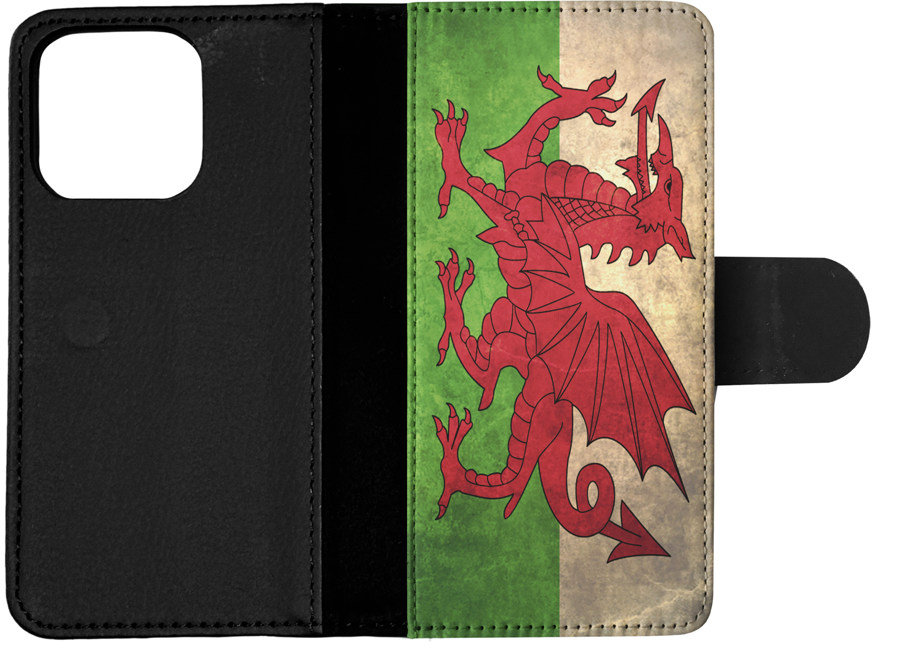 FLIP CASE FOR APPLE IPHONE|WALES COUNTRY FLAG - Foto 14 di 193