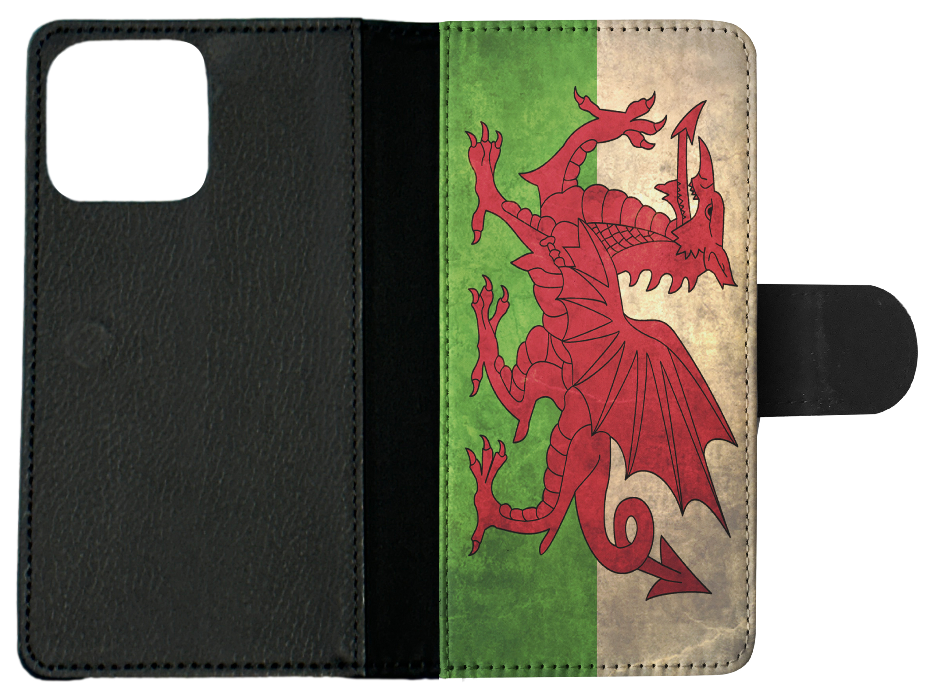 FLIP CASE FOR APPLE IPHONE|WALES COUNTRY FLAG - Foto 9 di 193