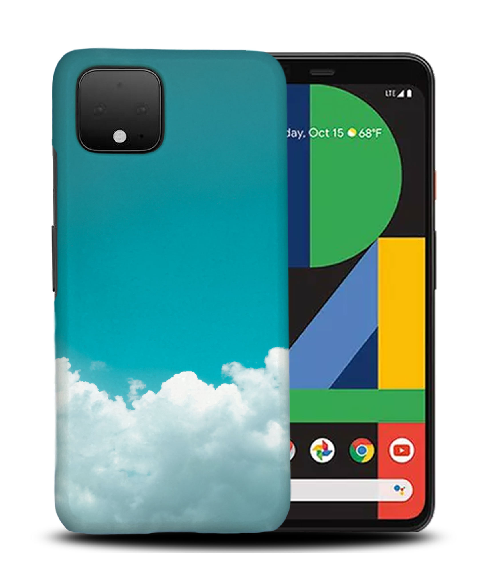CASE COVER FOR GOOGLE PIXEL|AQUA CLOUDY SKIES - 第 5/11 張圖片