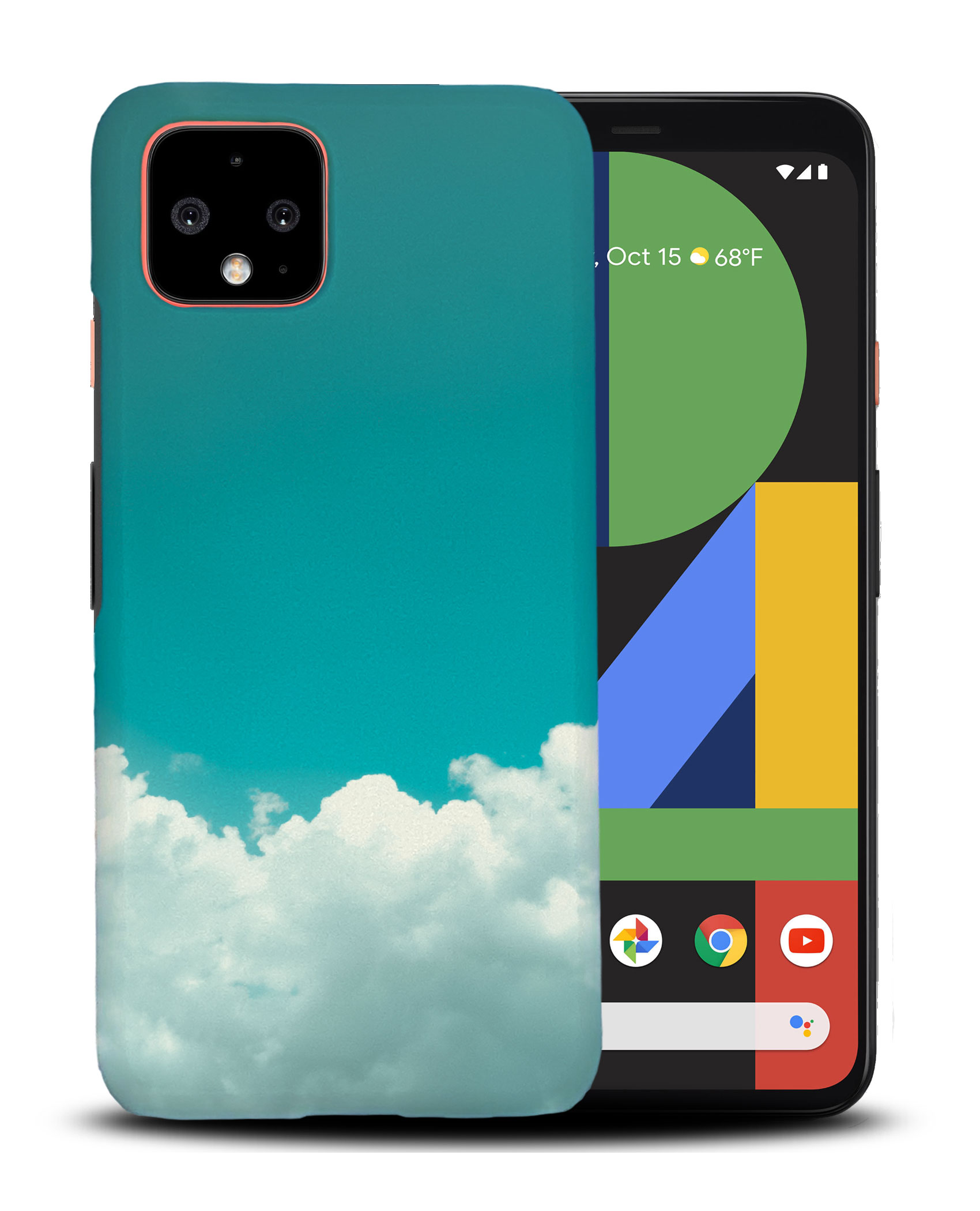 CASE COVER FOR GOOGLE PIXEL|AQUA CLOUDY SKIES - 第 4/11 張圖片