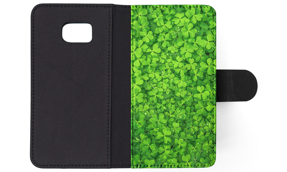 FLIP CASE FOR SAMSUNG GALAXY|LUCKY IRISH FOUR LEAF CLOVER - Picture 114 of 120