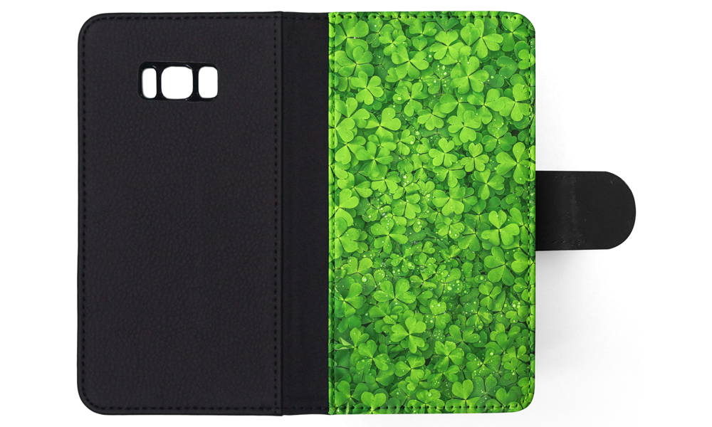 FLIP CASE FOR SAMSUNG GALAXY|LUCKY IRISH FOUR LEAF CLOVER - Picture 104 of 120