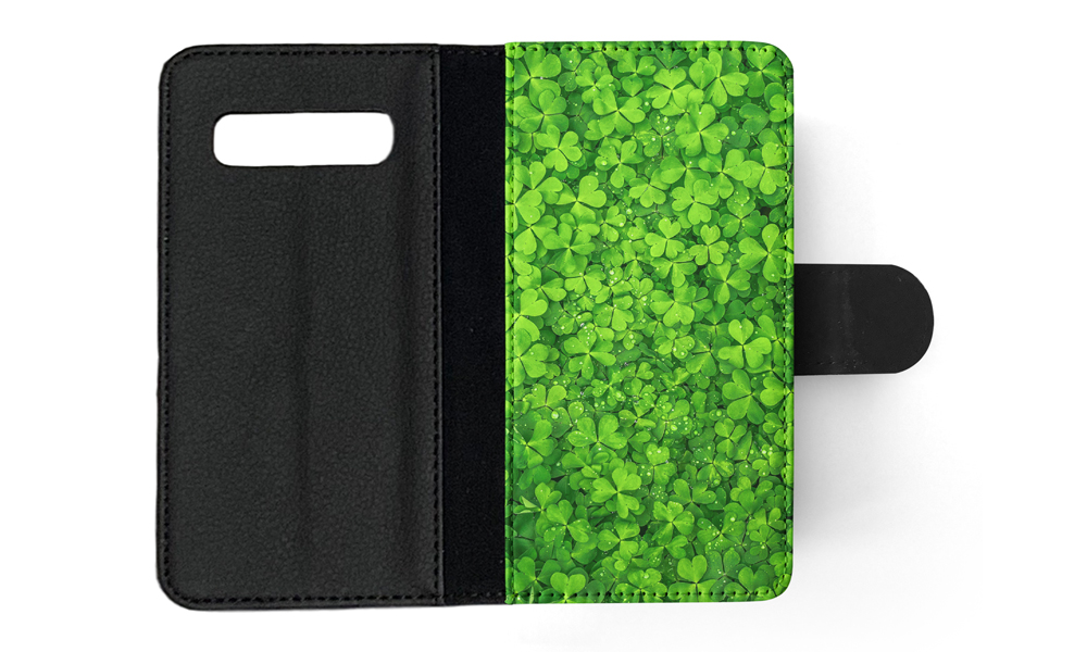 FLIP CASE FOR SAMSUNG GALAXY|LUCKY IRISH FOUR LEAF CLOVER - Picture 89 of 120