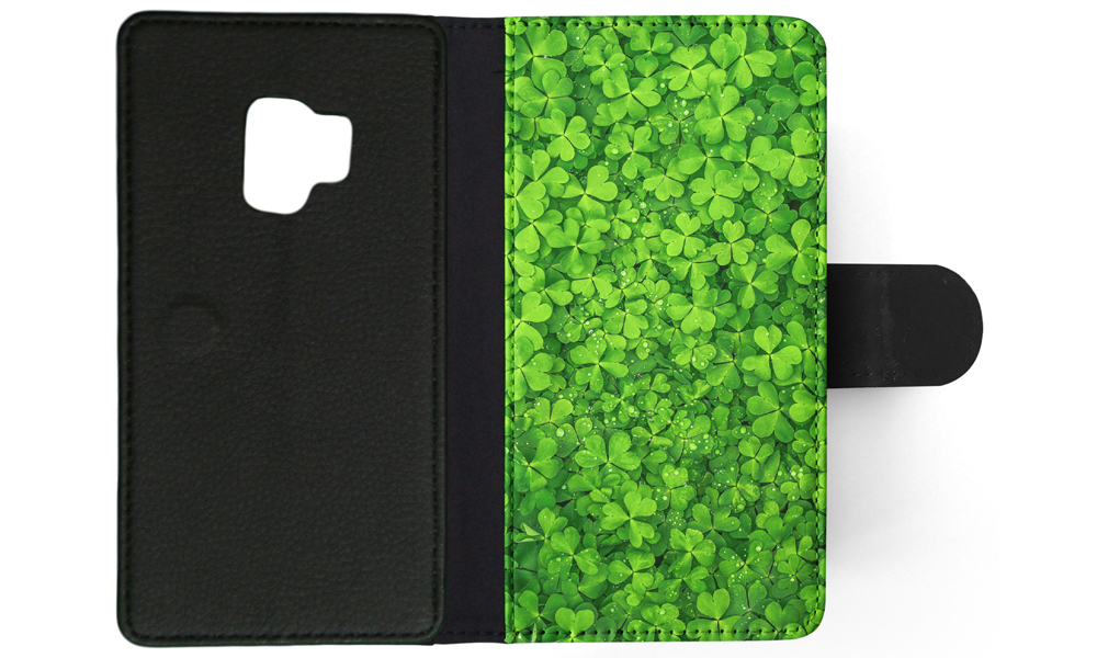 FLIP CASE FOR SAMSUNG GALAXY|LUCKY IRISH FOUR LEAF CLOVER - Picture 94 of 120