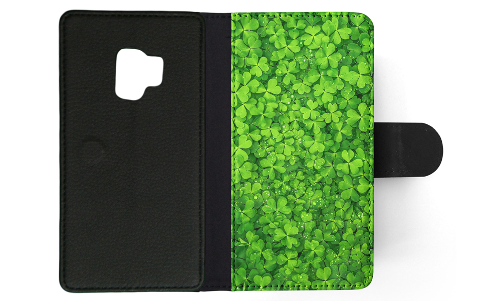 FLIP CASE FOR SAMSUNG GALAXY|LUCKY IRISH FOUR LEAF CLOVER - Picture 99 of 120