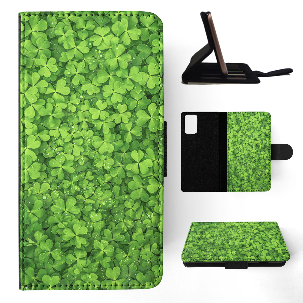 FLIP CASE FOR SAMSUNG GALAXY|LUCKY IRISH FOUR LEAF CLOVER - Picture 71 of 120
