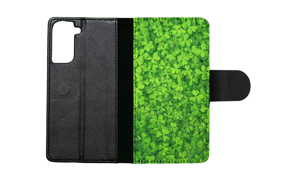 FLIP CASE FOR SAMSUNG GALAXY|LUCKY IRISH FOUR LEAF CLOVER - Picture 64 of 120