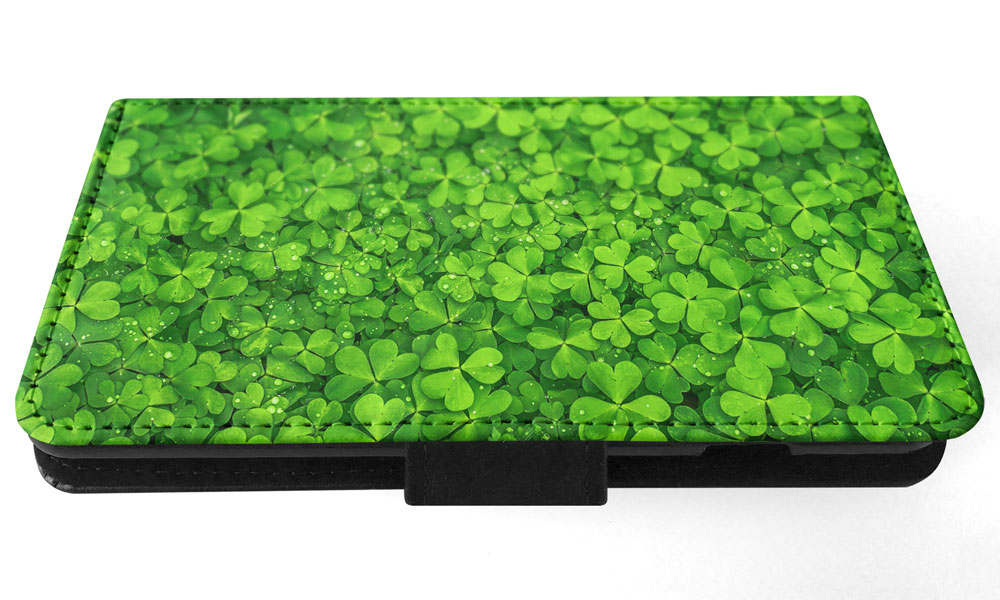 FLIP CASE FOR SAMSUNG GALAXY|LUCKY IRISH FOUR LEAF CLOVER - Picture 53 of 120