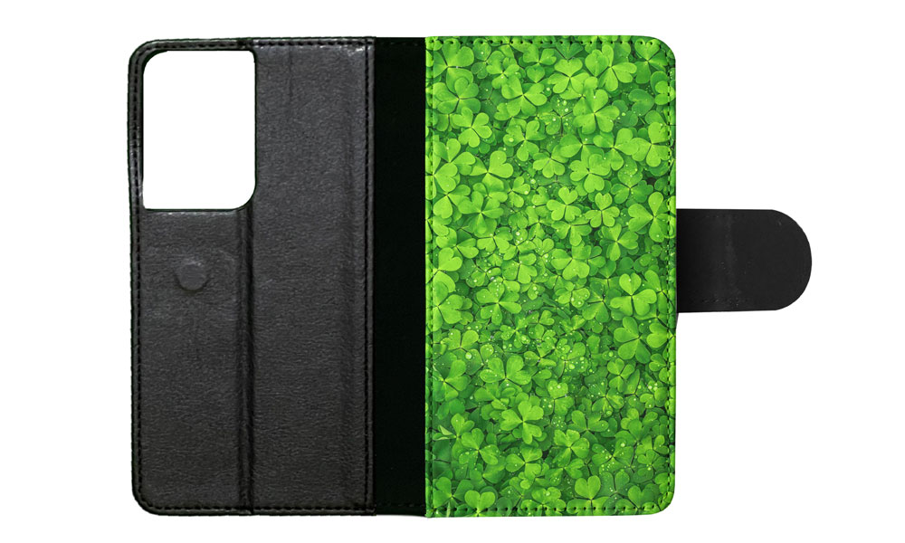 FLIP CASE FOR SAMSUNG GALAXY|LUCKY IRISH FOUR LEAF CLOVER - Picture 54 of 120
