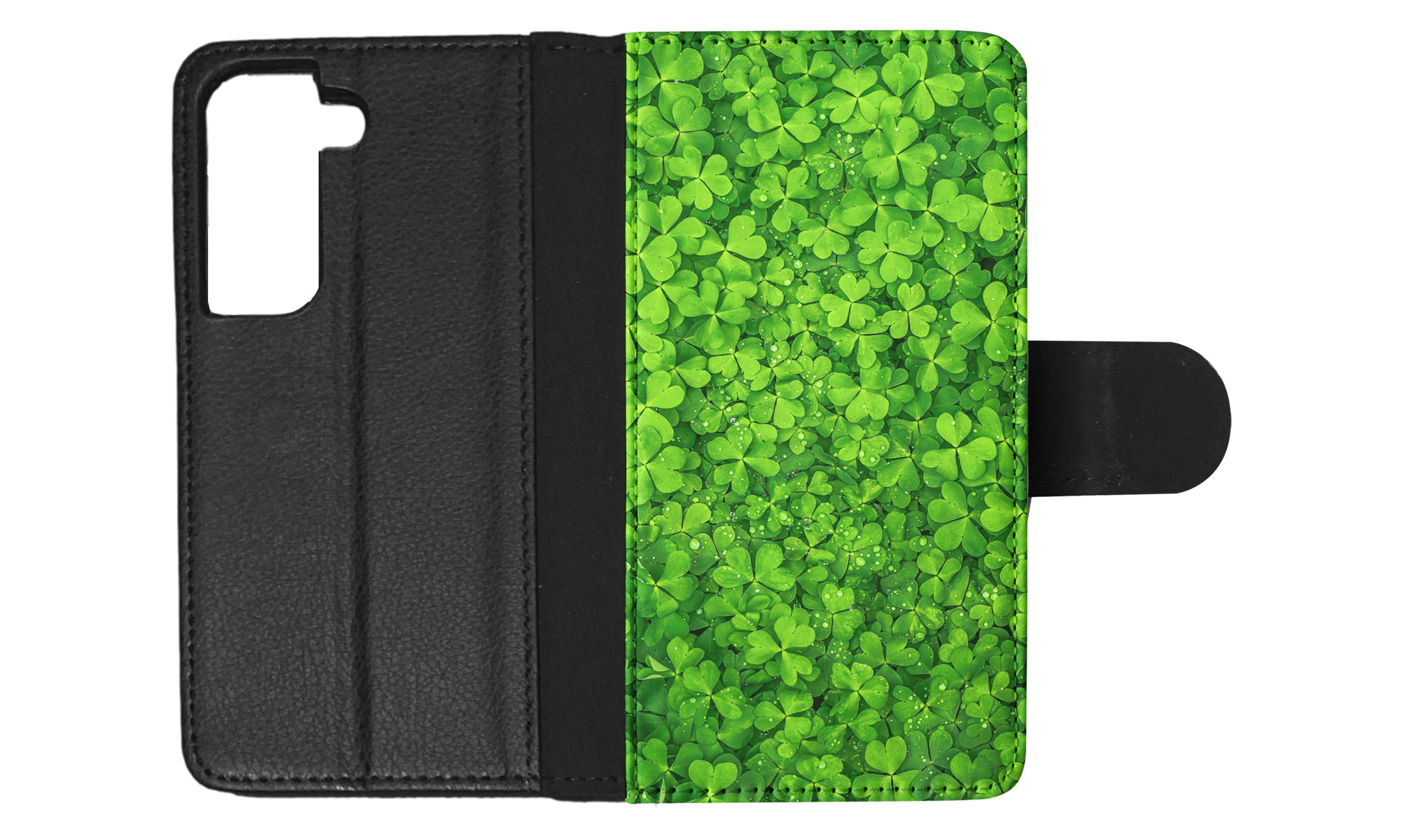 FLIP CASE FOR SAMSUNG GALAXY|LUCKY IRISH FOUR LEAF CLOVER - Picture 49 of 120