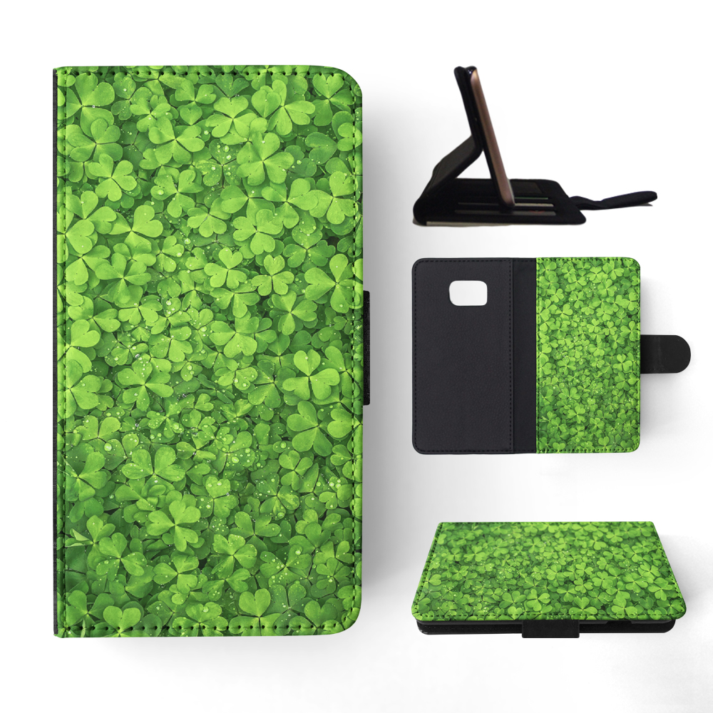 FLIP CASE FOR SAMSUNG GALAXY|LUCKY IRISH FOUR LEAF CLOVER - Picture 116 of 120