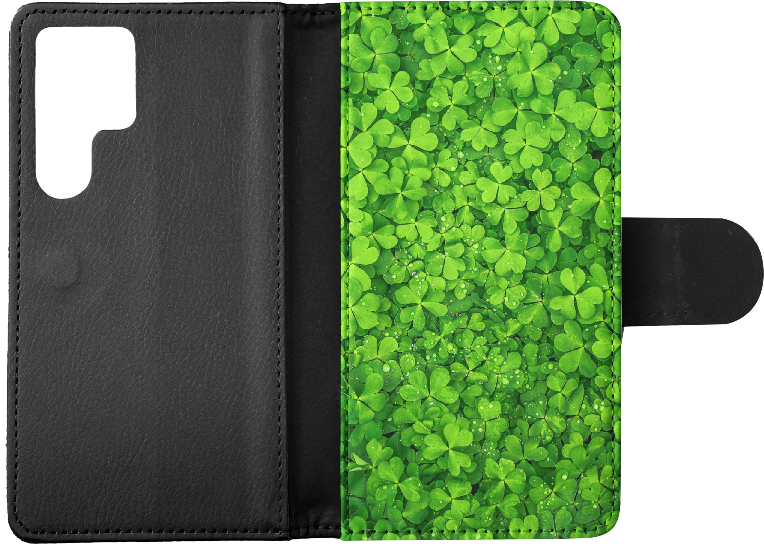 FLIP CASE FOR SAMSUNG GALAXY|LUCKY IRISH FOUR LEAF CLOVER - Picture 9 of 120