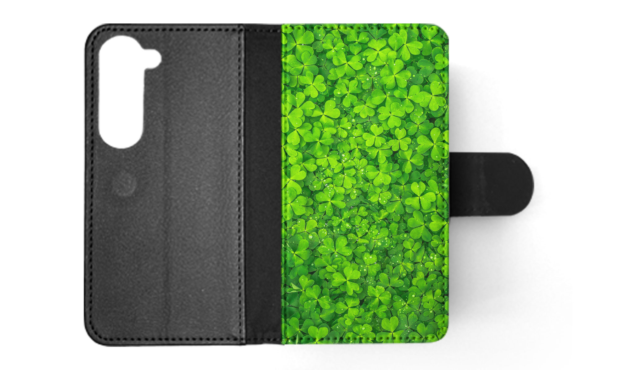 FLIP CASE FOR SAMSUNG GALAXY|LUCKY IRISH FOUR LEAF CLOVER - Picture 34 of 120