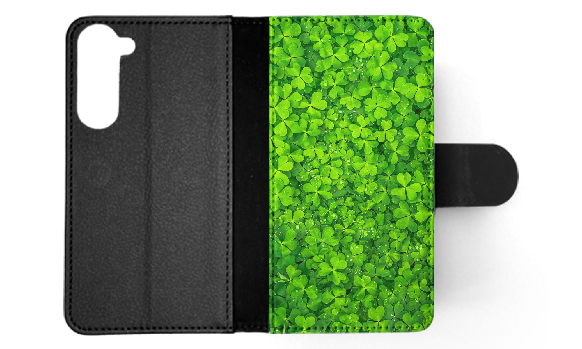 FLIP CASE FOR SAMSUNG GALAXY|LUCKY IRISH FOUR LEAF CLOVER - Picture 29 of 120