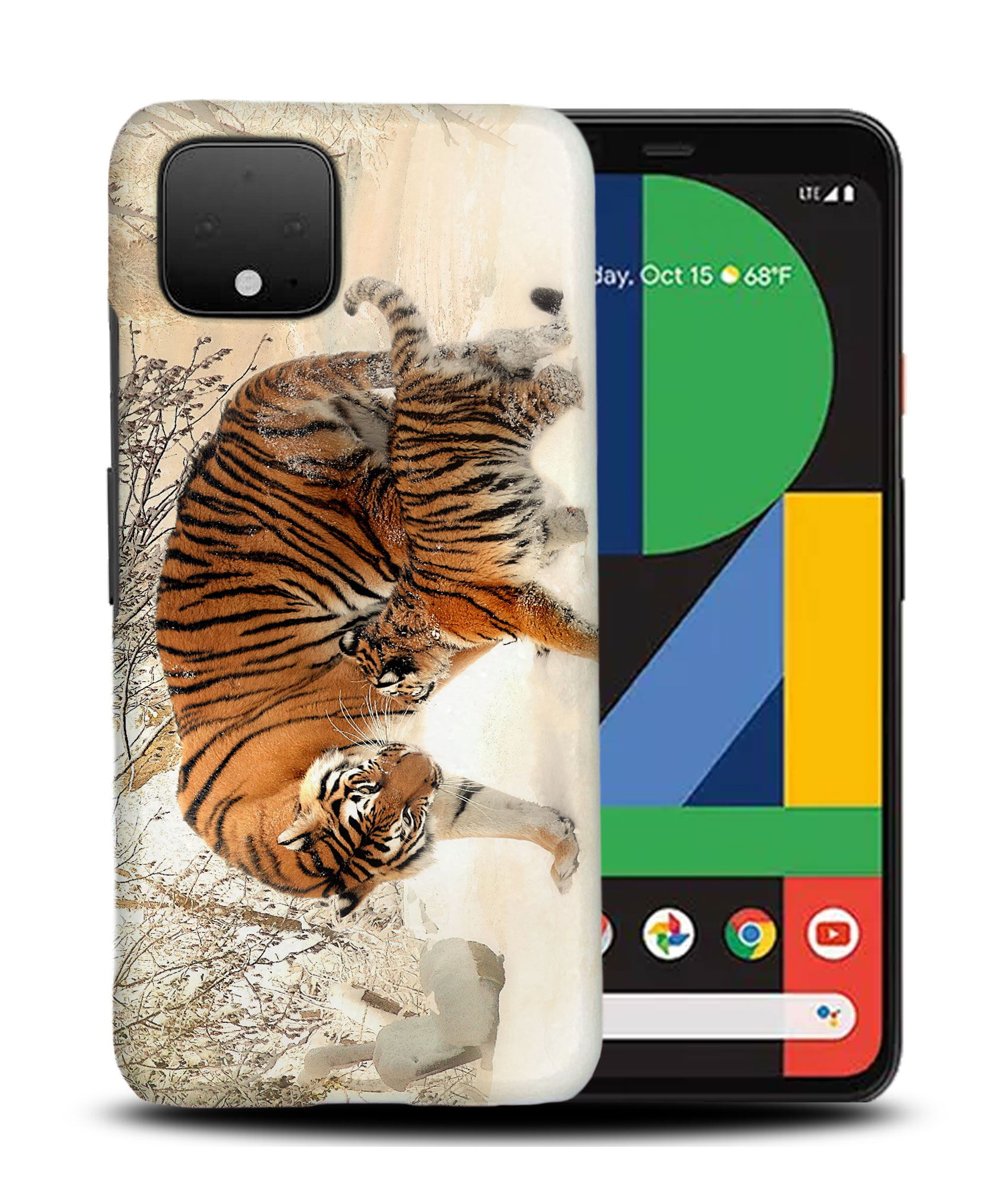 FUNDA FUNDA PARA GOOGLE PIXEL|ANIMAL TIGRE AFRICANO CON CACHORRO - Imagen 5 de 11