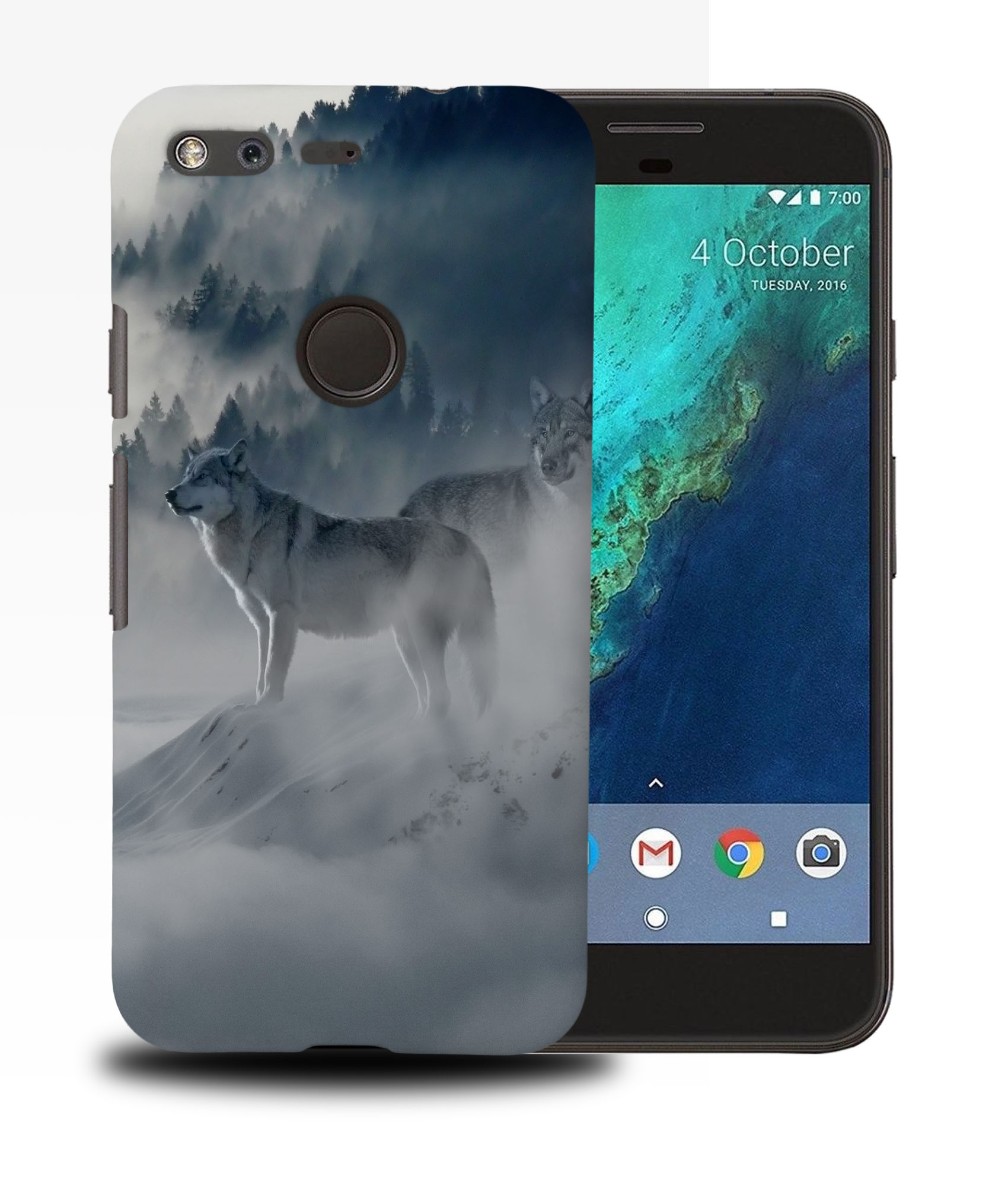 FUNDA FUNDA PARA GOOGLE PIXEL|PAQUETE DE LOBOS EN NIEVE - Imagen 11 de 11