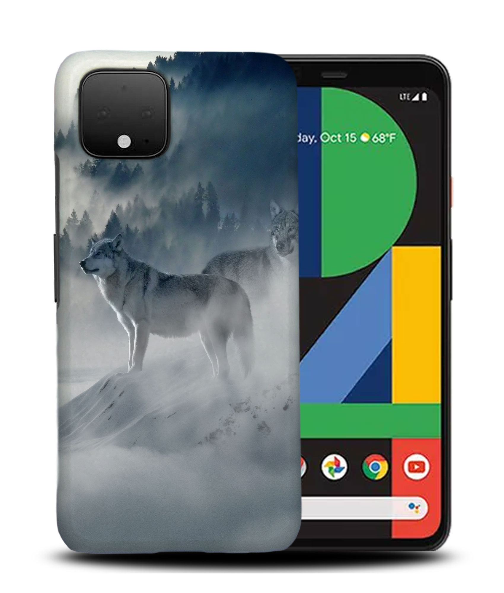 FUNDA FUNDA PARA GOOGLE PIXEL|PAQUETE DE LOBOS EN NIEVE - Imagen 5 de 11