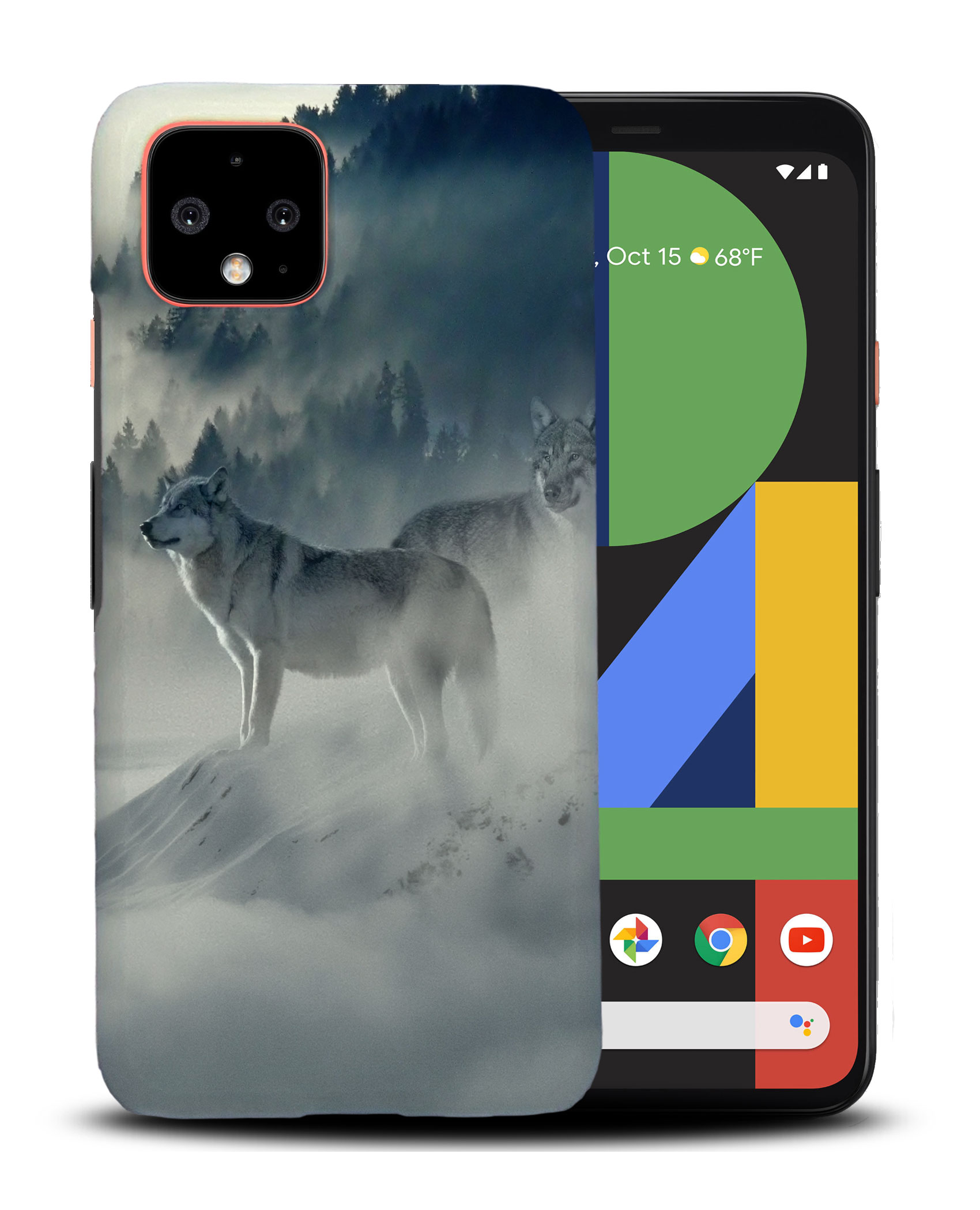 FUNDA FUNDA PARA GOOGLE PIXEL|PAQUETE DE LOBOS EN NIEVE - Imagen 4 de 11