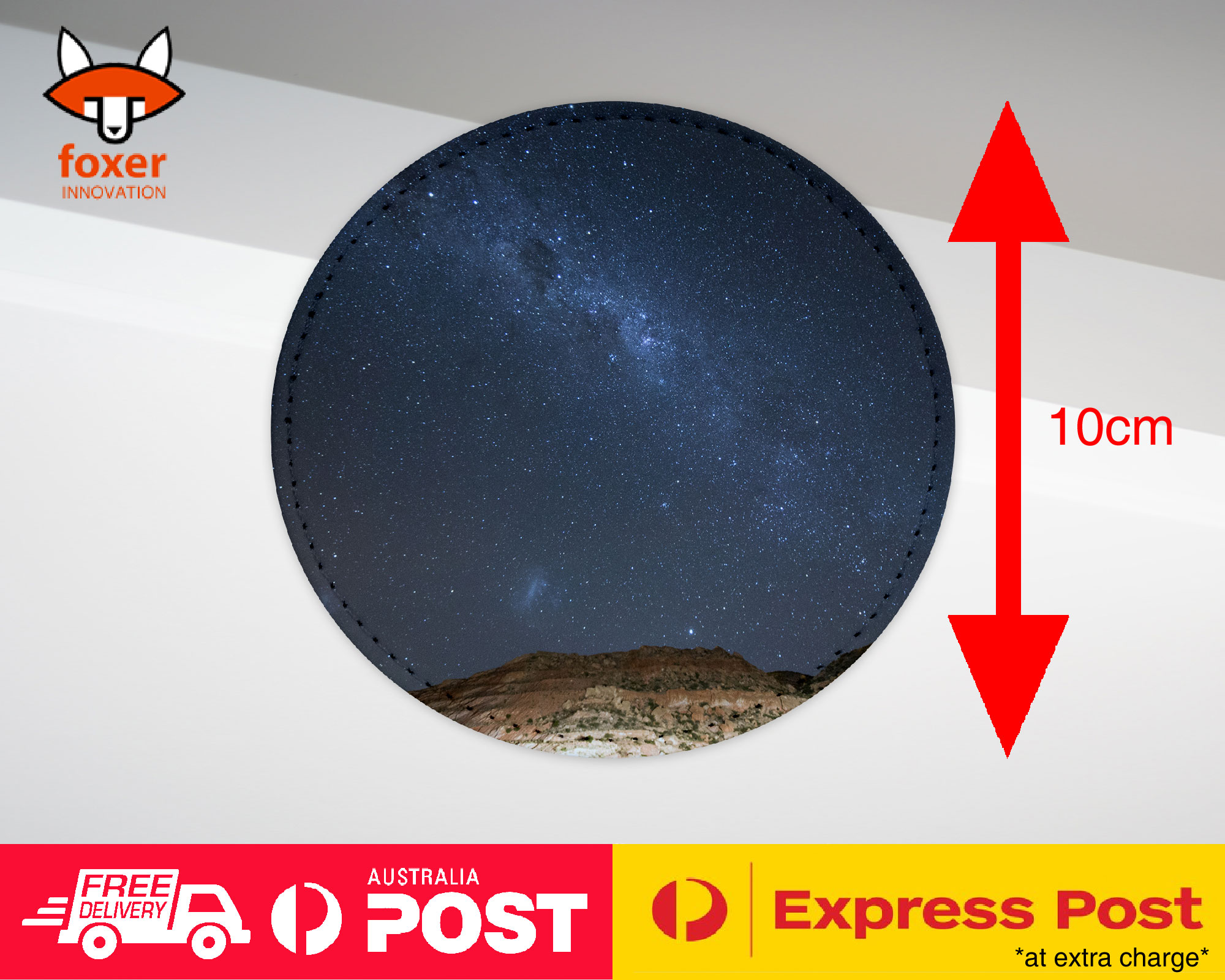 COASTER COFFEE DRINKING MAT|STARS AND SPACE AT NIGHT