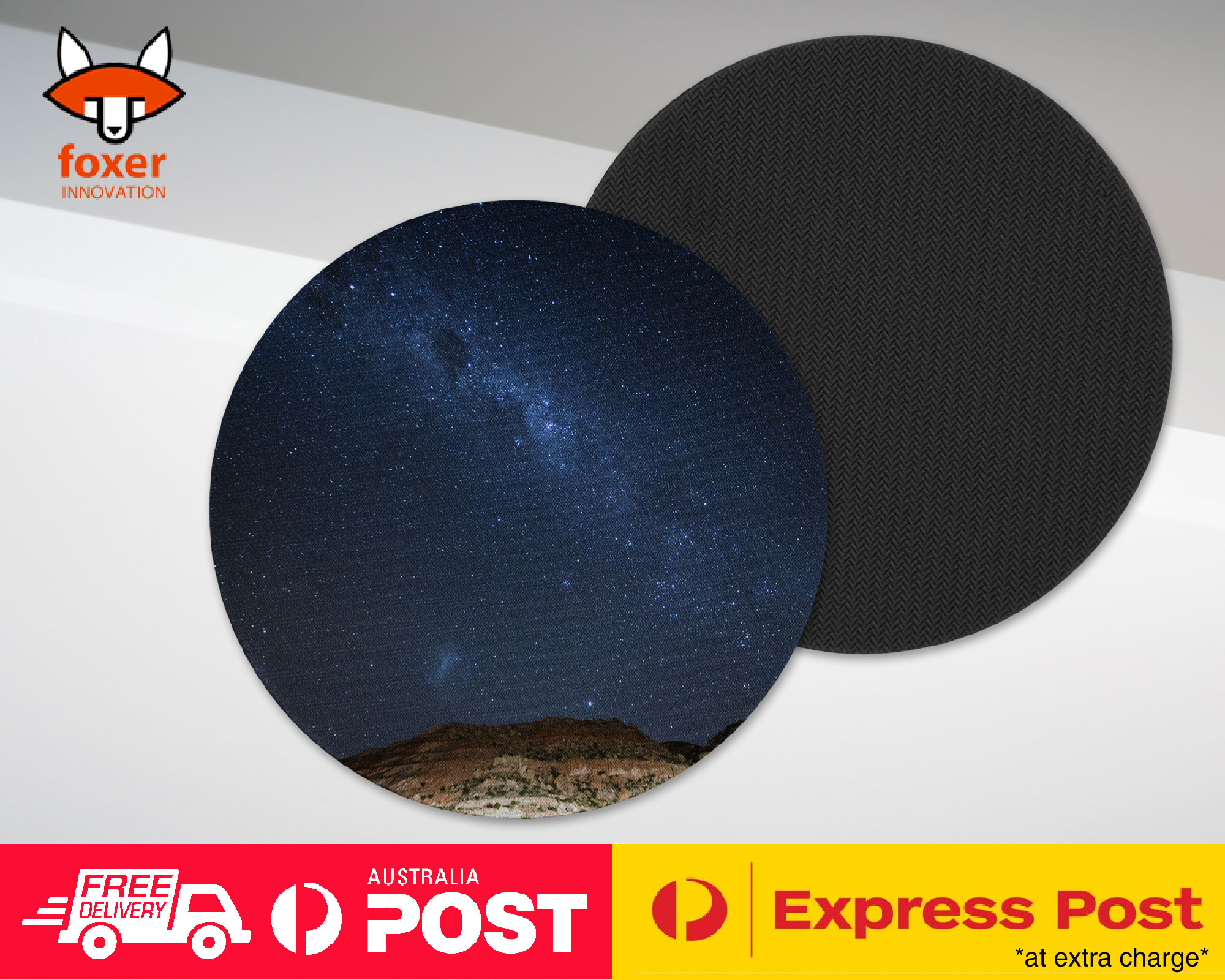COASTER COFFEE DRINKING MAT|STARS AND SPACE AT NIGHT