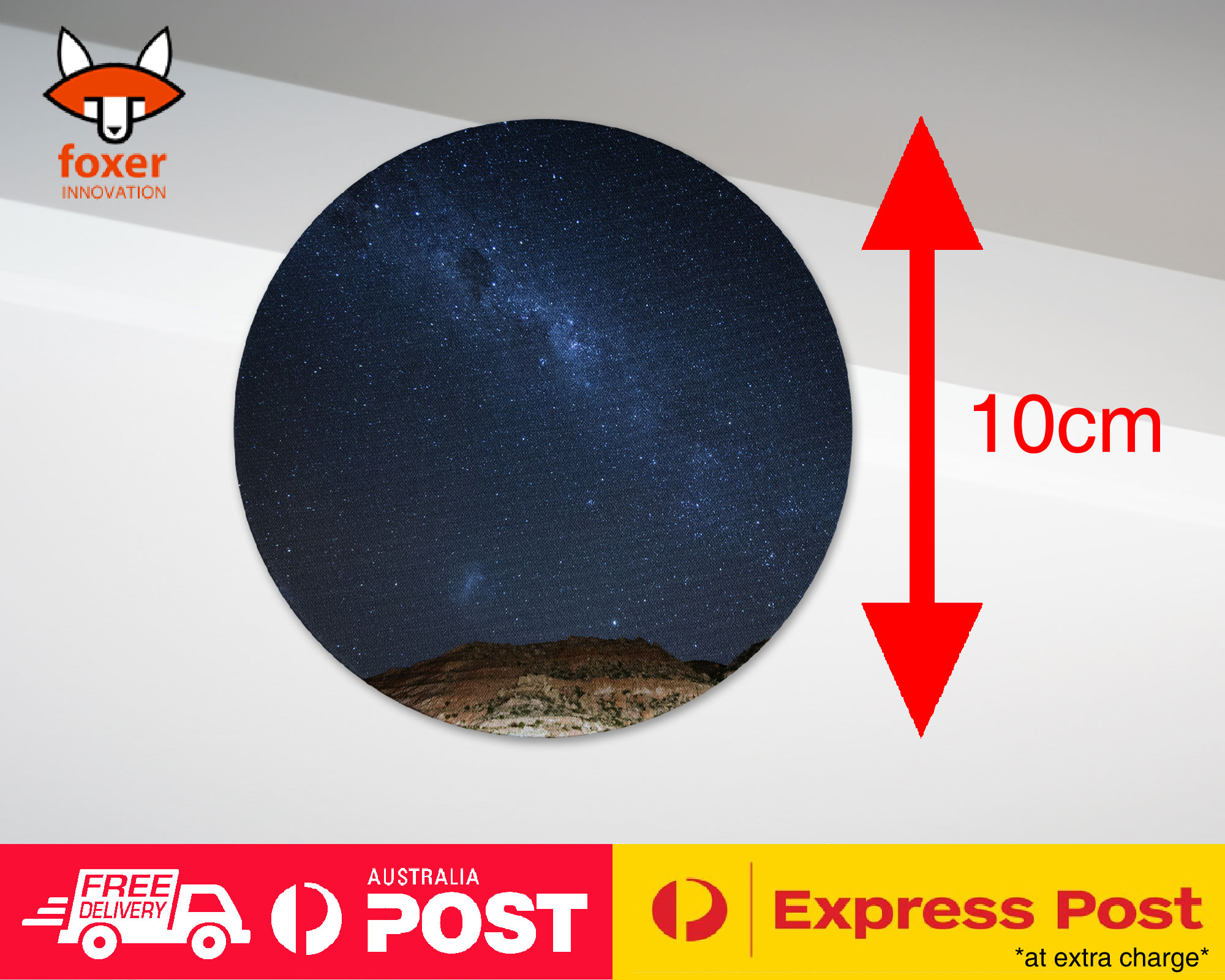 COASTER COFFEE DRINKING MAT|STARS AND SPACE AT NIGHT