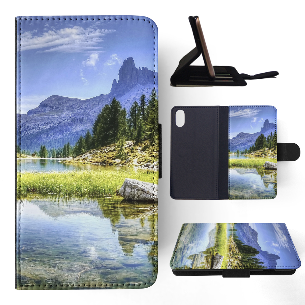 FLIP CASE FOR APPLE IPHONE|MOUNTAIN VIEW BESIDES LAKE - Picture 114 of 193