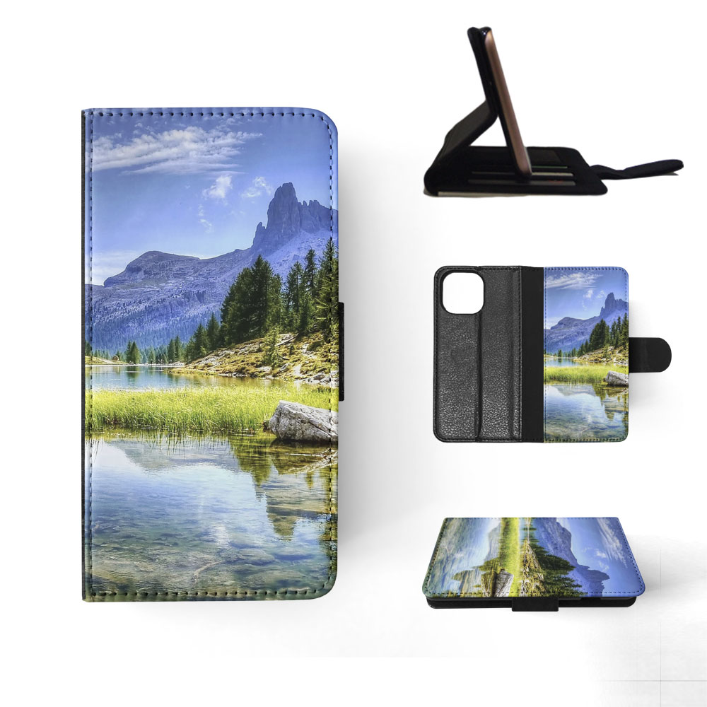 FLIP CASE FOR APPLE IPHONE|MOUNTAIN VIEW BESIDES LAKE - Picture 81 of 193