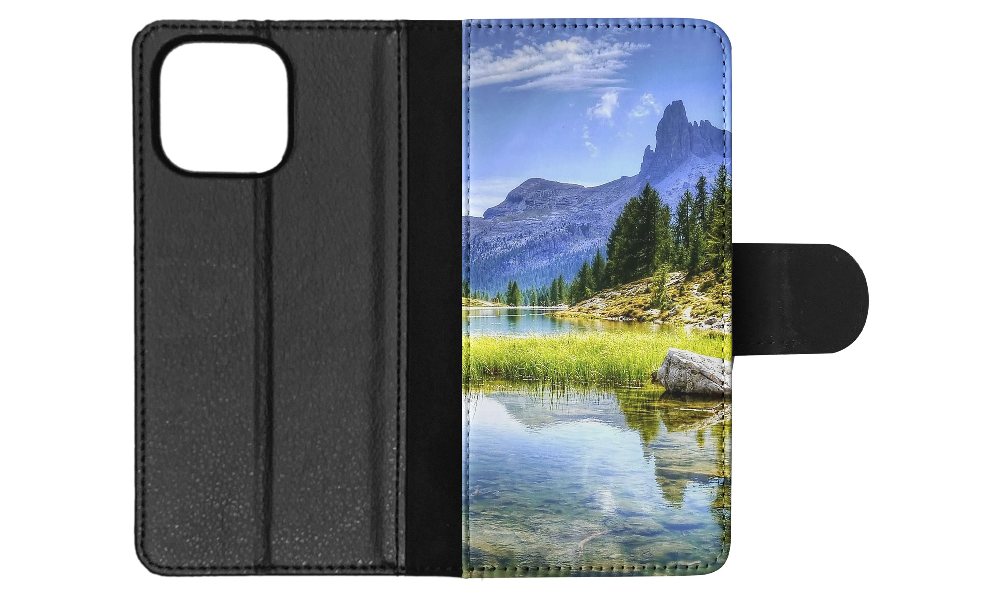 FLIP CASE FOR APPLE IPHONE|MOUNTAIN VIEW BESIDES LAKE - Picture 69 of 193