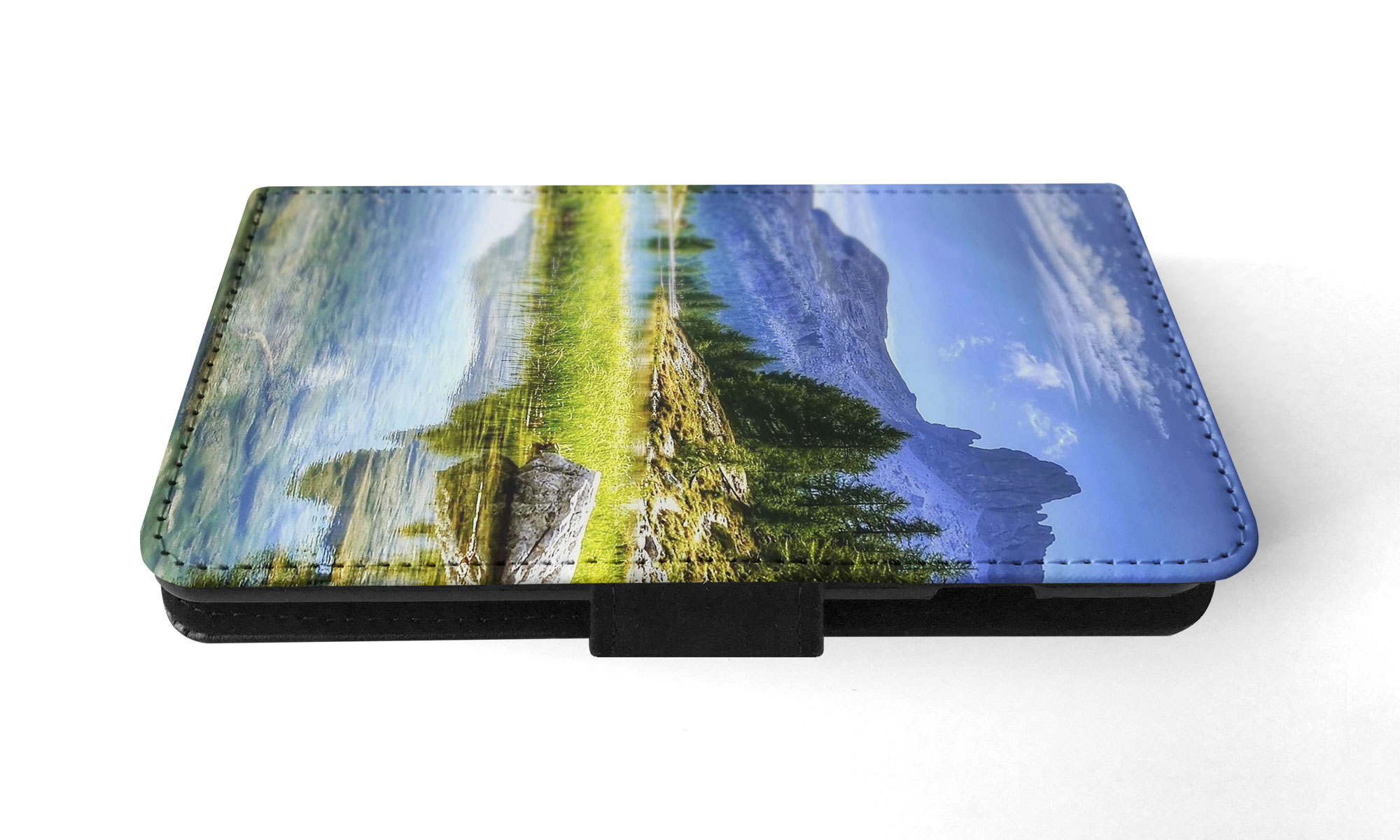 FLIP CASE FOR APPLE IPHONE|MOUNTAIN VIEW BESIDES LAKE - Picture 53 of 193