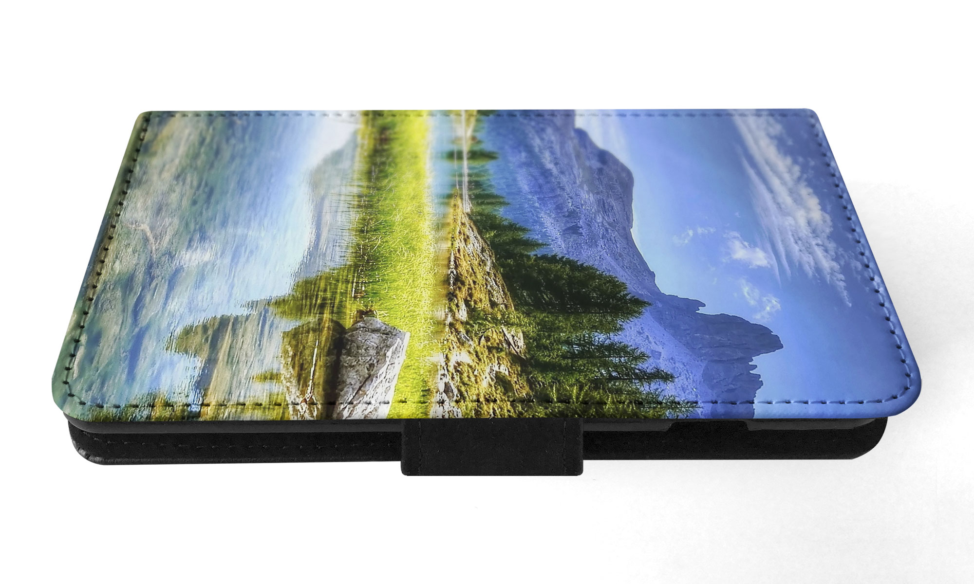 FLIP CASE FOR APPLE IPHONE|MOUNTAIN VIEW BESIDES LAKE - Picture 48 of 193