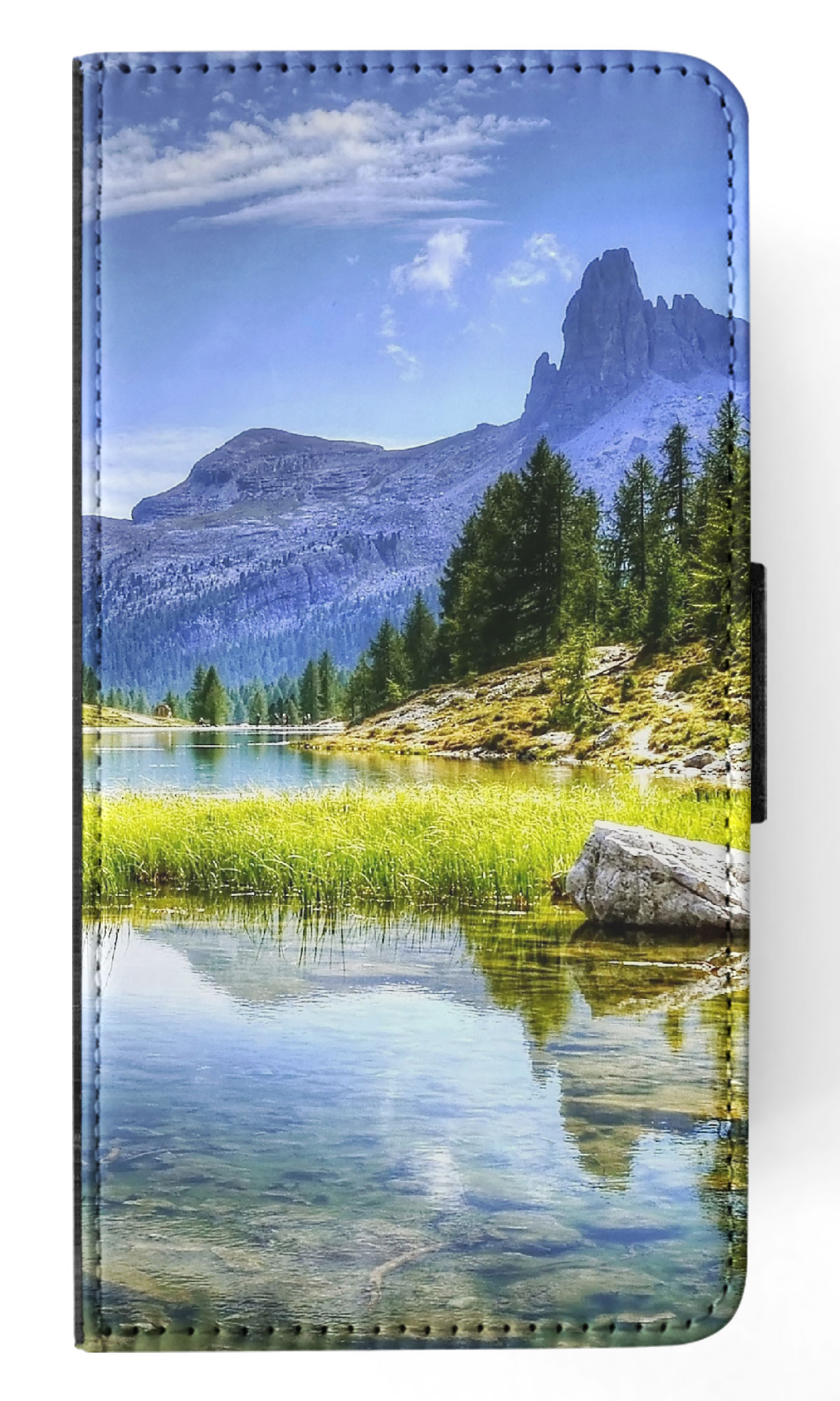 FLIP CASE FOR APPLE IPHONE|MOUNTAIN VIEW BESIDES LAKE - Picture 37 of 193