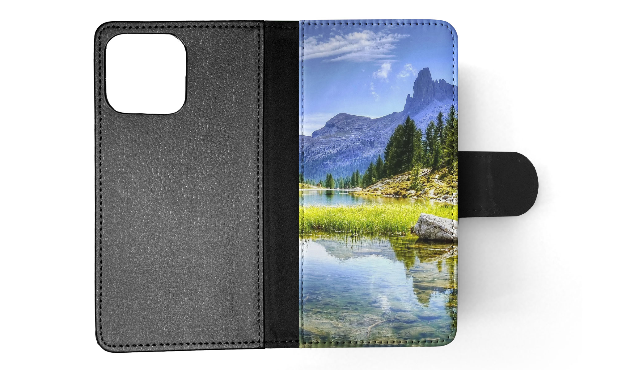 FLIP CASE FOR APPLE IPHONE|MOUNTAIN VIEW BESIDES LAKE - Picture 29 of 193