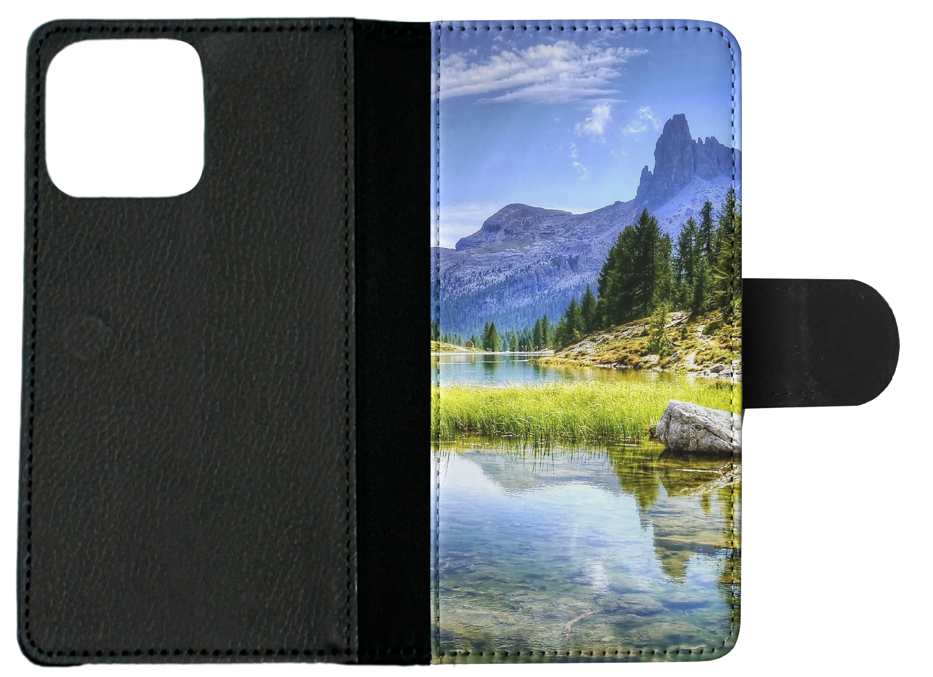 FLIP CASE FOR APPLE IPHONE|MOUNTAIN VIEW BESIDES LAKE - Picture 9 of 193