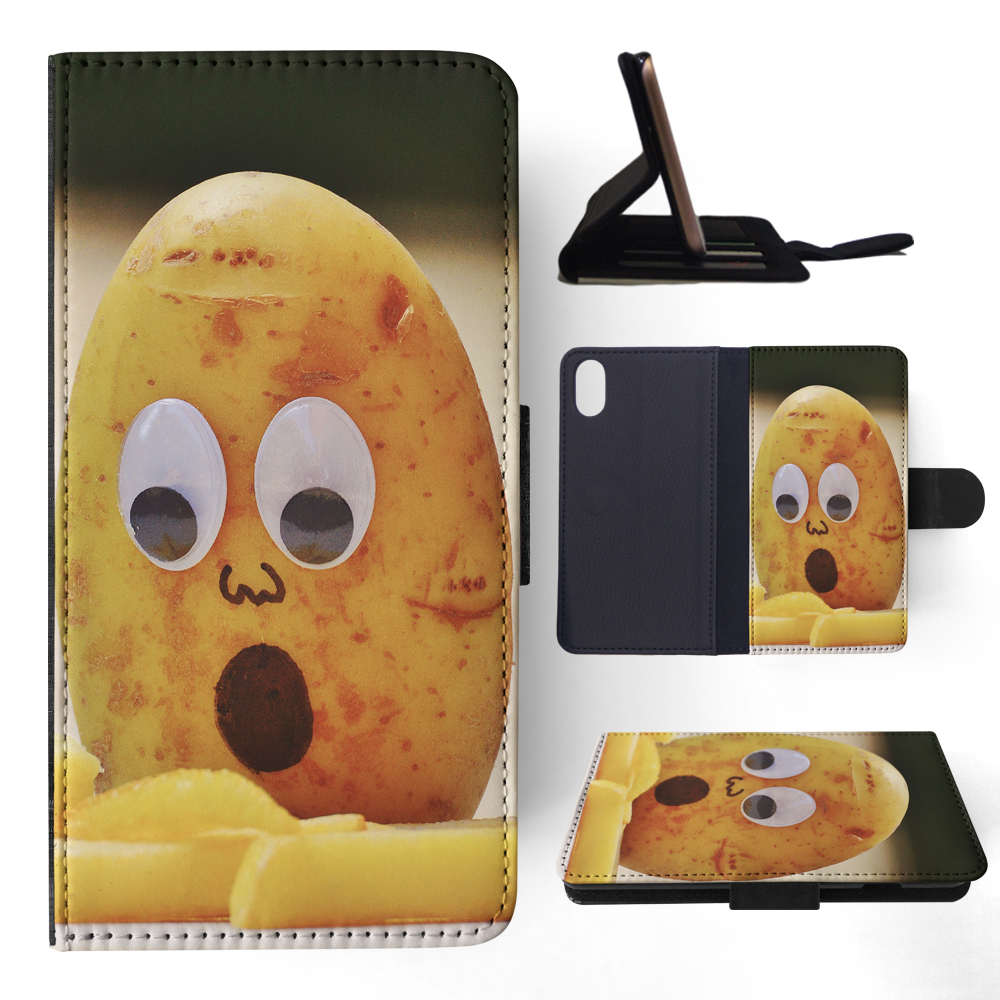 FLIP CASE FOR APPLE IPHONE|CUTE FUNNY POTATO CHIP FACES - 第 114/193 張圖片