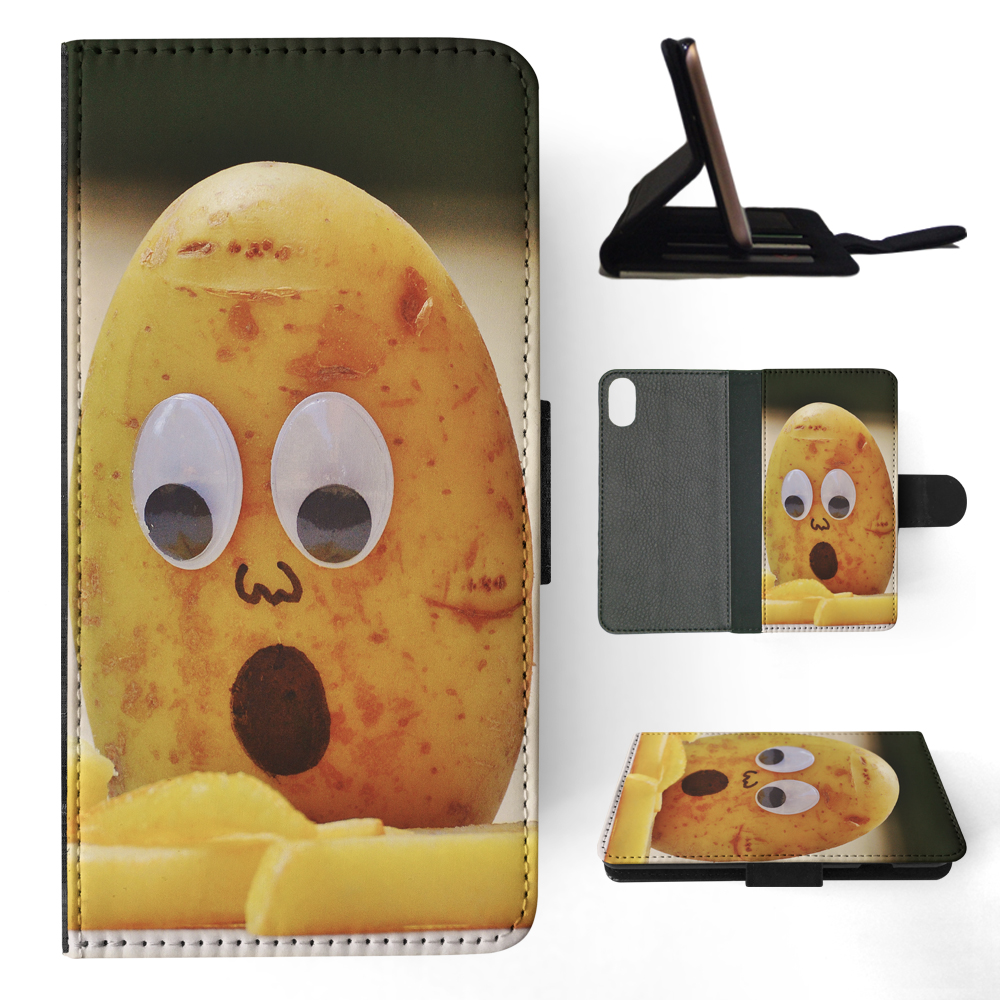 FLIP CASE FOR APPLE IPHONE|CUTE FUNNY POTATO CHIP FACES - 第 119/193 張圖片