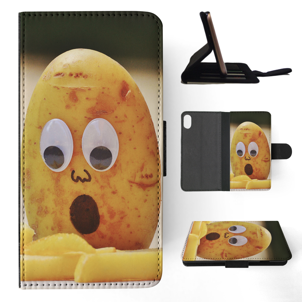 FLIP CASE FOR APPLE IPHONE|CUTE FUNNY POTATO CHIP FACES - 第 109/193 張圖片