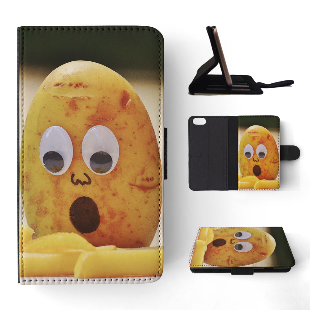 FLIP CASE FOR APPLE IPHONE|CUTE FUNNY POTATO CHIP FACES - 第 169/193 張圖片