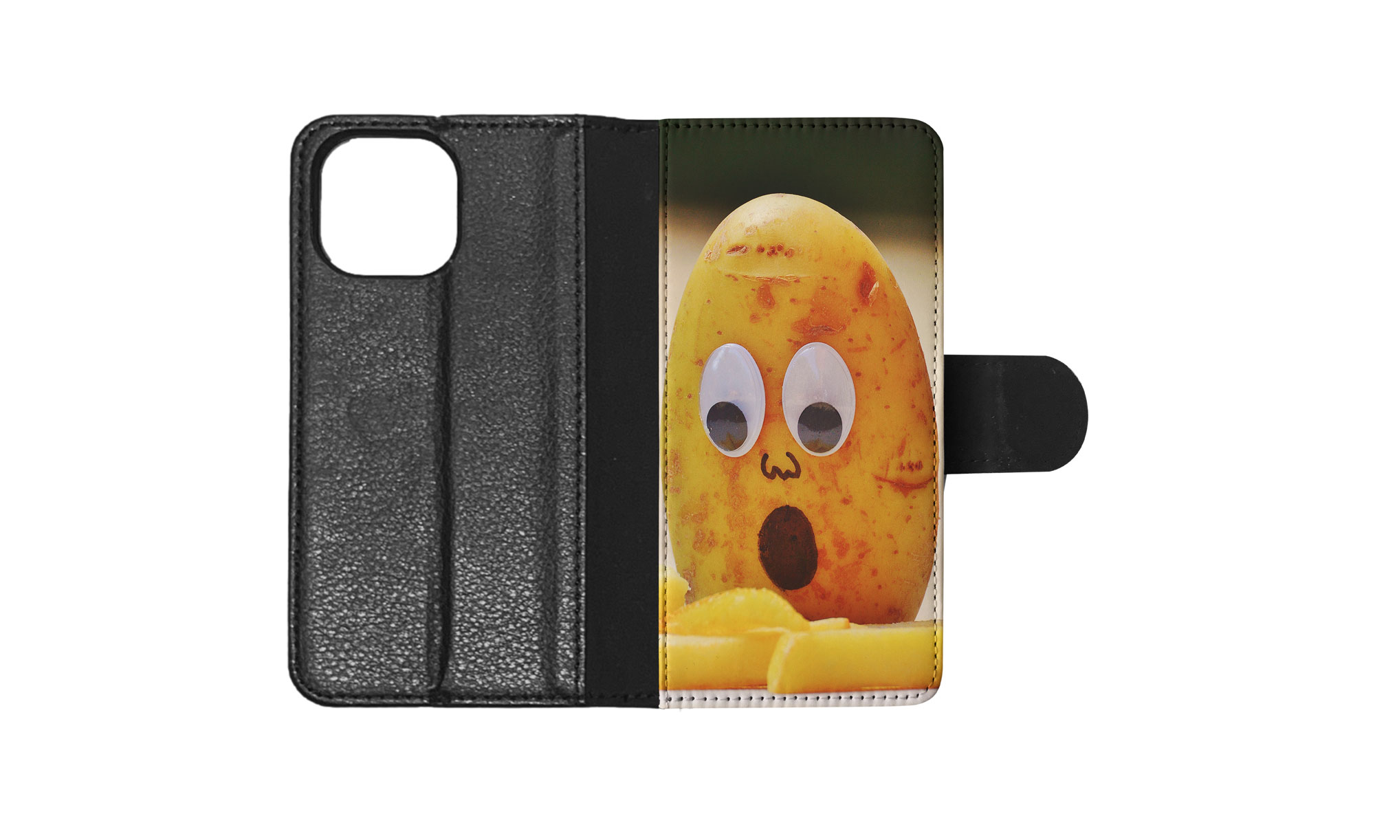 FLIP CASE FOR APPLE IPHONE|CUTE FUNNY POTATO CHIP FACES - 第 84/193 張圖片