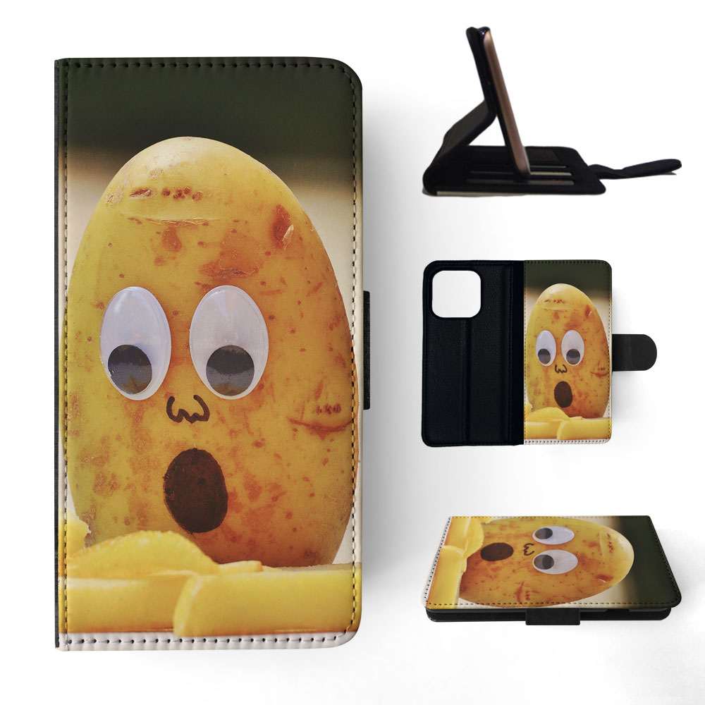 FLIP CASE FOR APPLE IPHONE|CUTE FUNNY POTATO CHIP FACES - 第 71/193 張圖片
