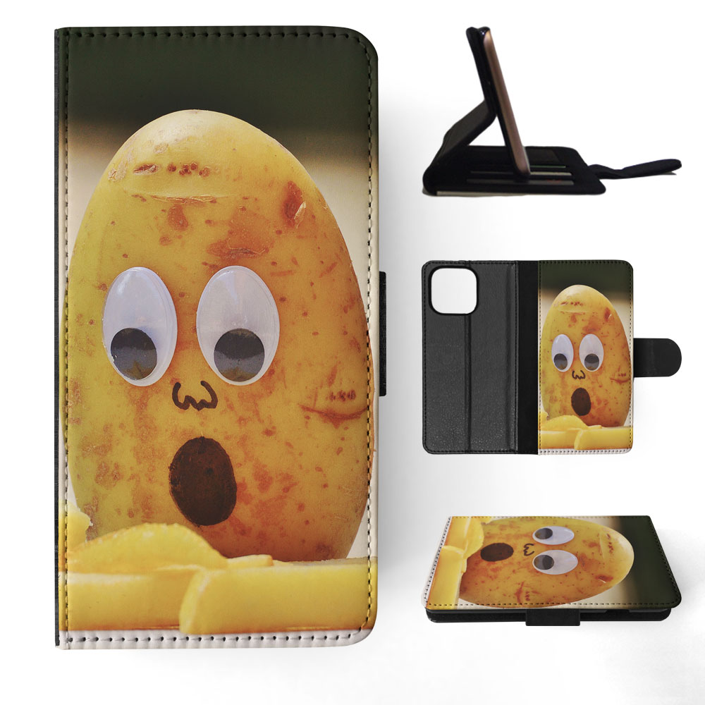 FLIP CASE FOR APPLE IPHONE|CUTE FUNNY POTATO CHIP FACES - 第 66/193 張圖片