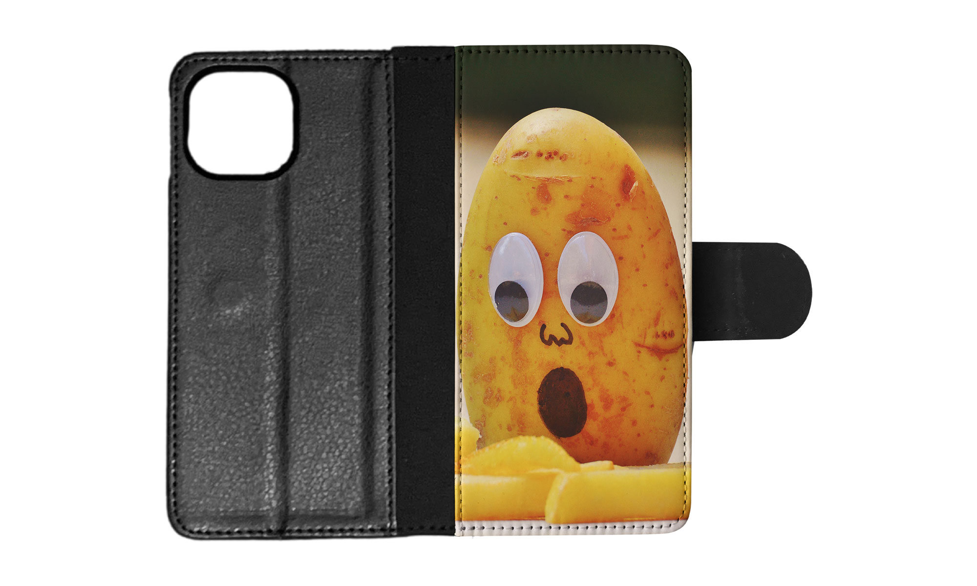 FLIP CASE FOR APPLE IPHONE|CUTE FUNNY POTATO CHIP FACES - 第 64/193 張圖片