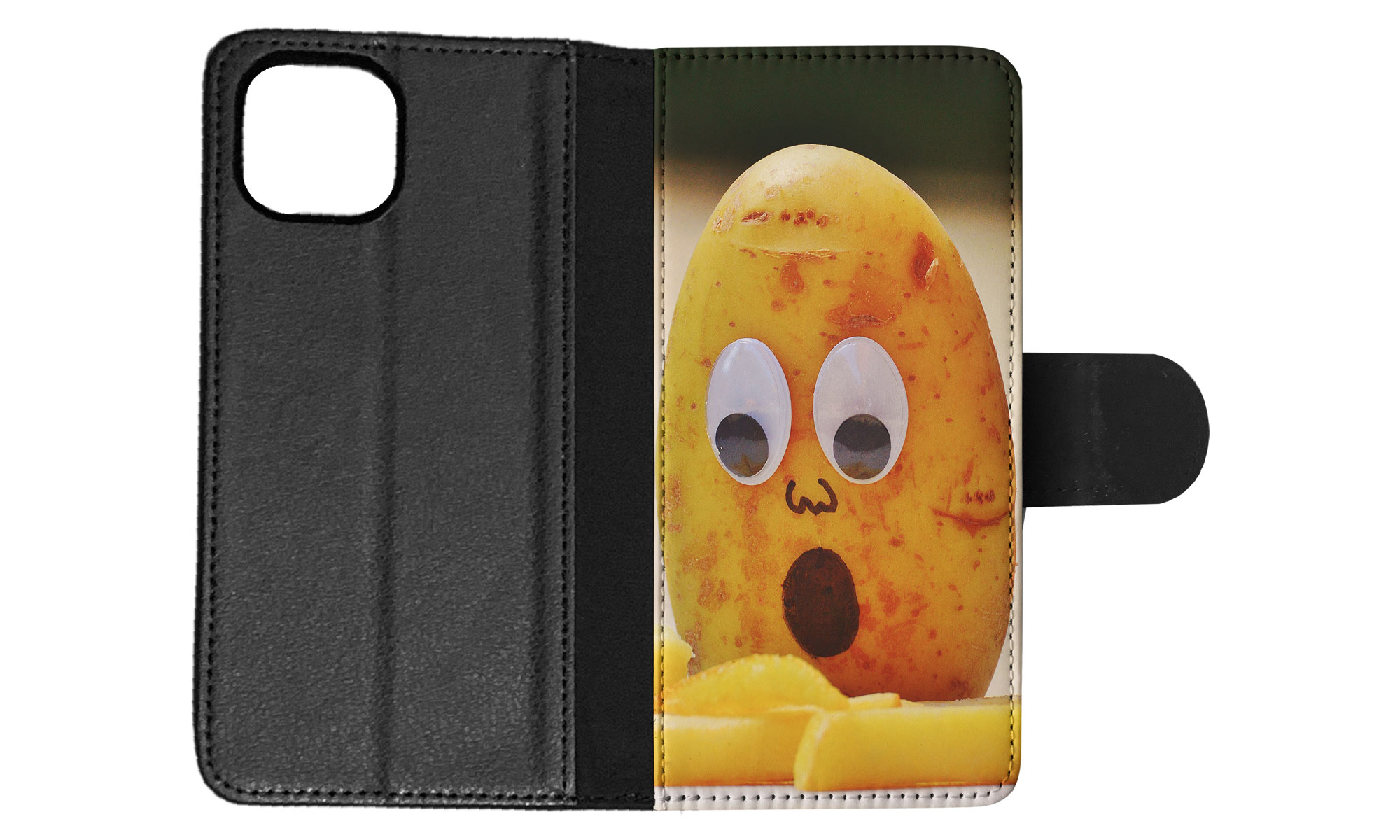 FLIP CASE FOR APPLE IPHONE|CUTE FUNNY POTATO CHIP FACES - 第 59/193 張圖片