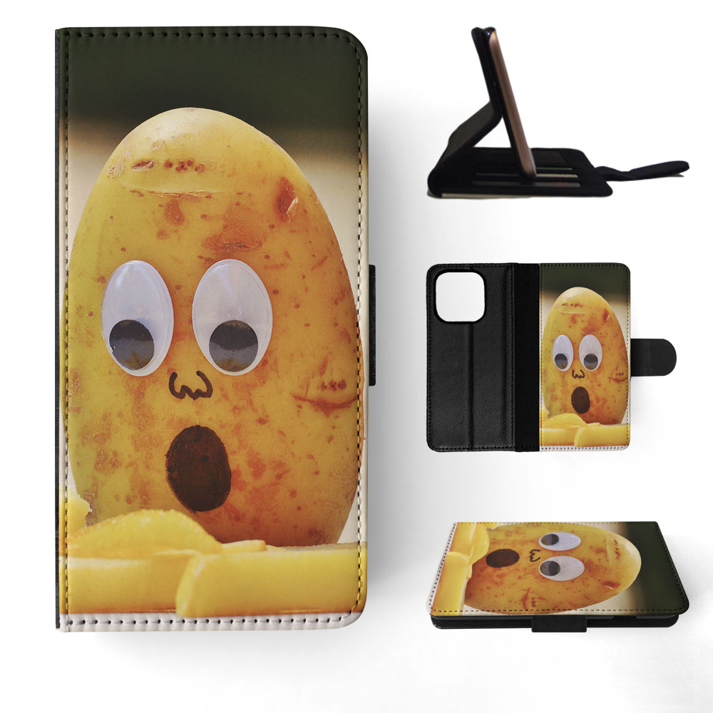 FLIP CASE FOR APPLE IPHONE|CUTE FUNNY POTATO CHIP FACES - 第 51/193 張圖片