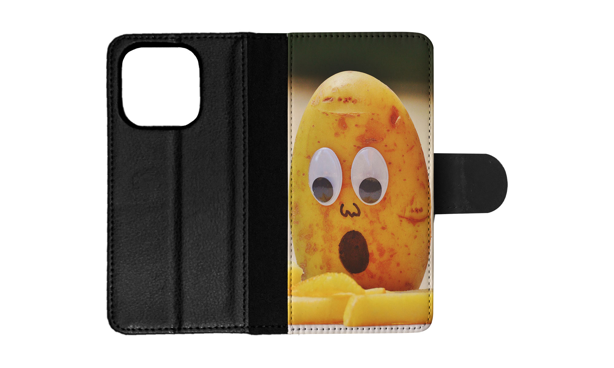 FLIP CASE FOR APPLE IPHONE|CUTE FUNNY POTATO CHIP FACES - 第 54/193 張圖片