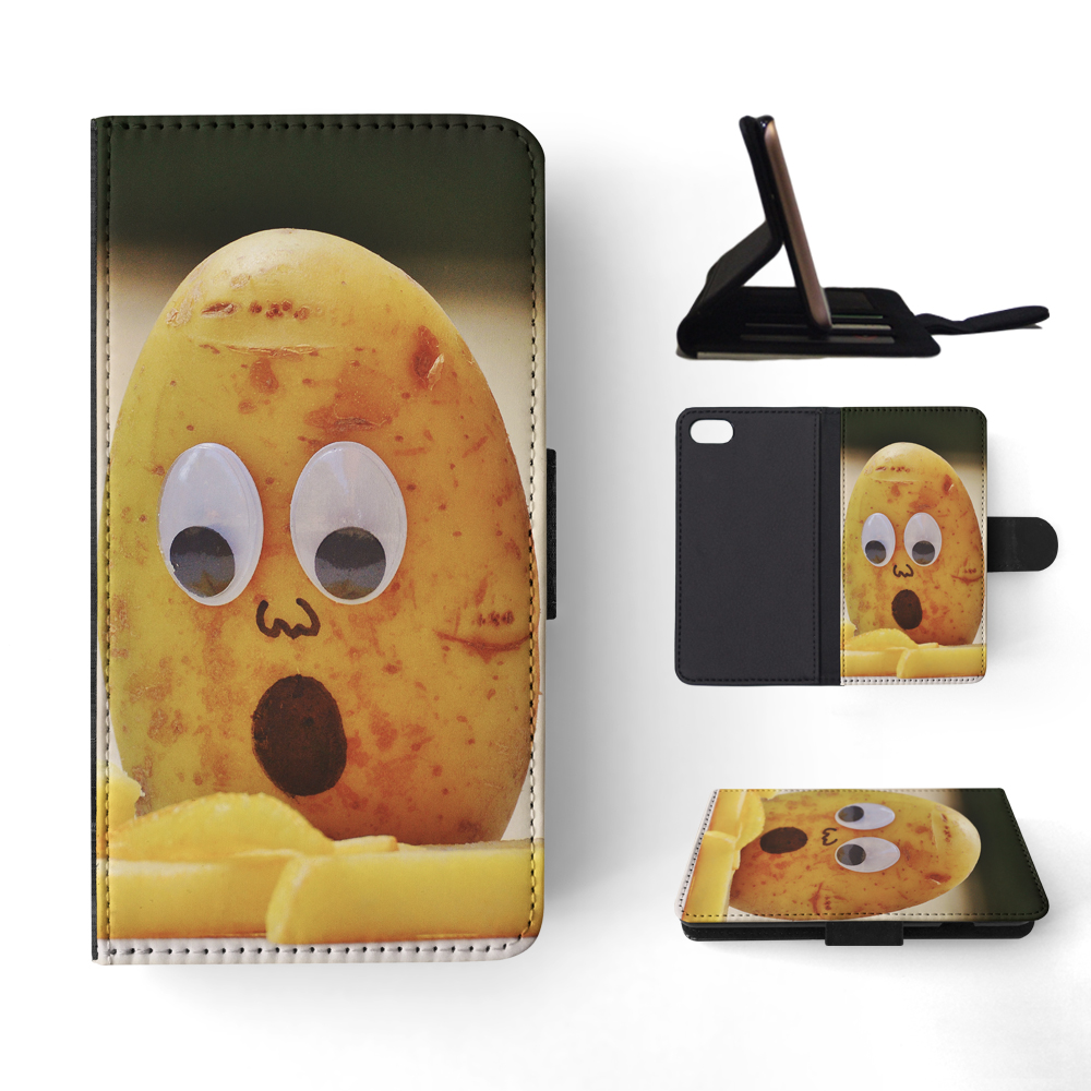 FLIP CASE FOR APPLE IPHONE|CUTE FUNNY POTATO CHIP FACES - 第 134/193 張圖片