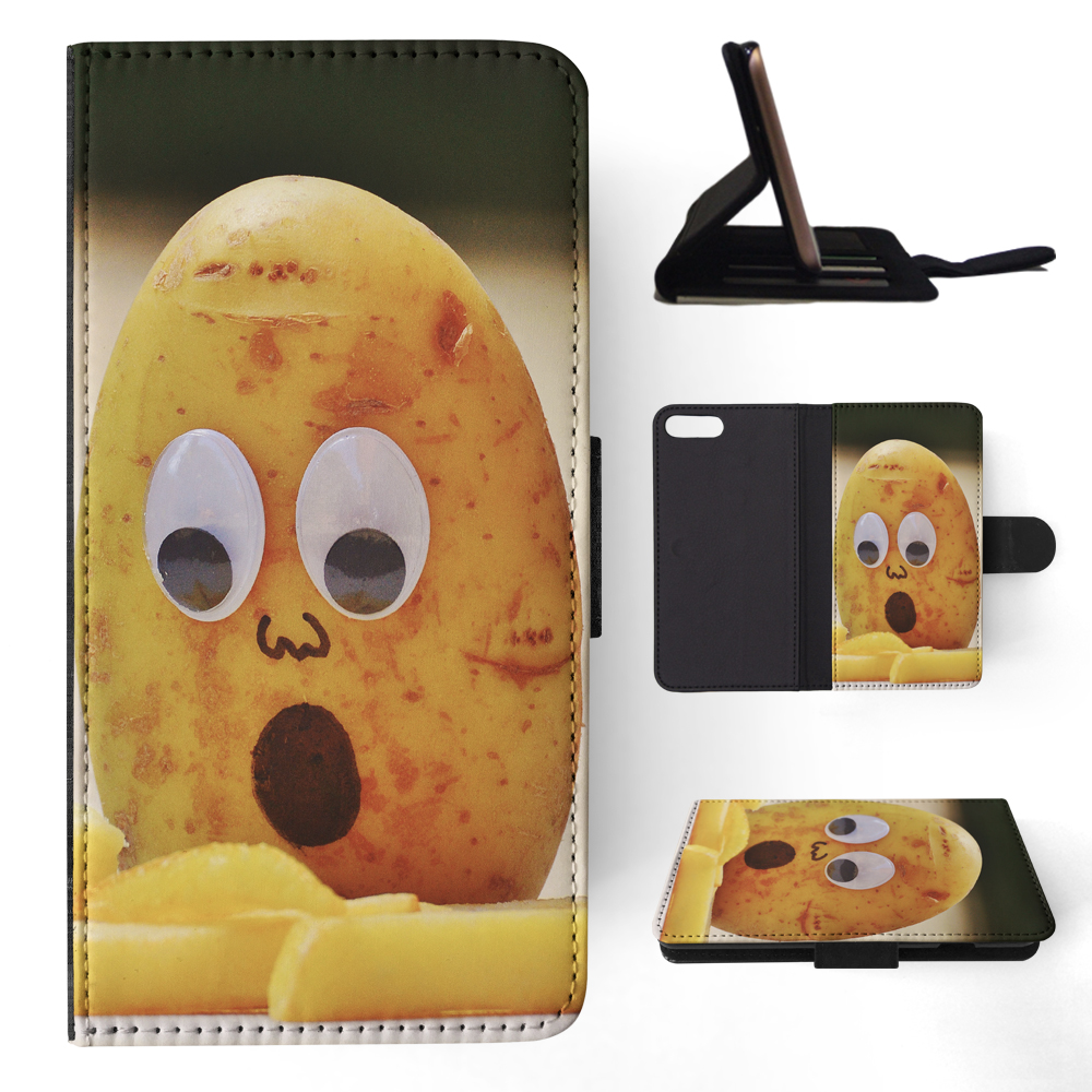 FLIP CASE FOR APPLE IPHONE|CUTE FUNNY POTATO CHIP FACES - 第 129/193 張圖片