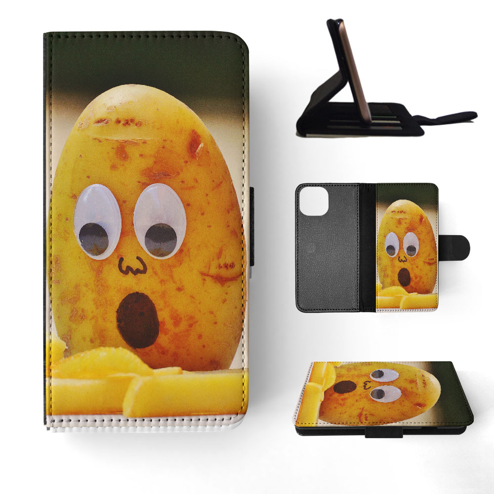 FLIP CASE FOR APPLE IPHONE|CUTE FUNNY POTATO CHIP FACES - 第 41/193 張圖片