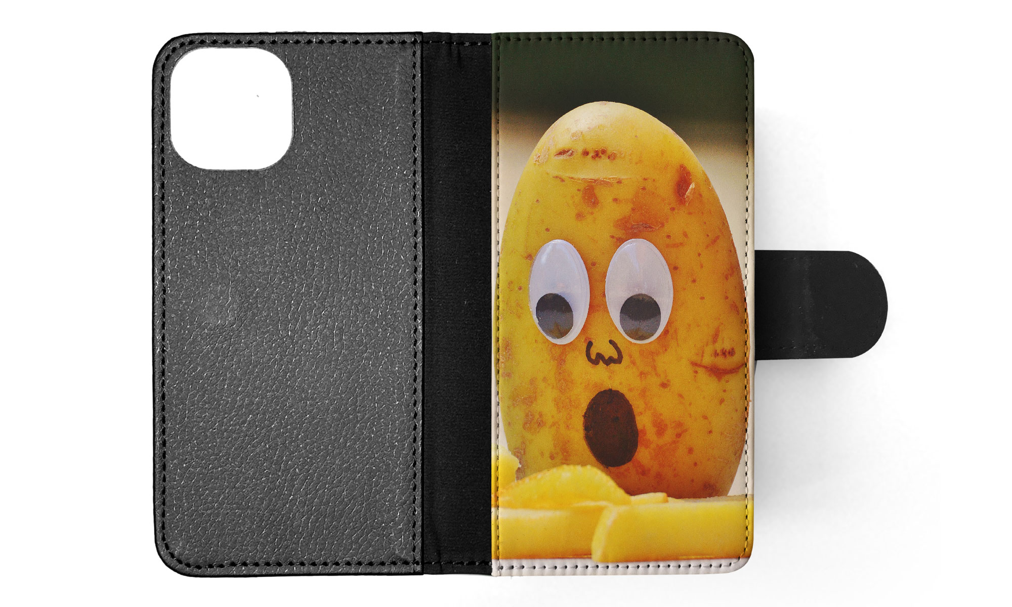 FLIP CASE FOR APPLE IPHONE|CUTE FUNNY POTATO CHIP FACES - 第 44/193 張圖片