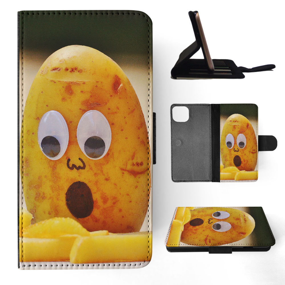 FLIP CASE FOR APPLE IPHONE|CUTE FUNNY POTATO CHIP FACES - 第 36/193 張圖片
